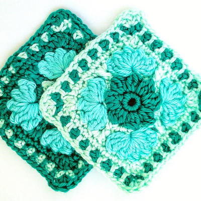 Ice Flower Granny Square