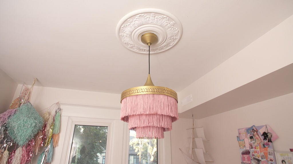 BohoChic Light Fixture DIY