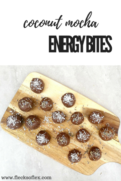 Coconut Mocha Energy Bites Coconut Mocha Energy Bites