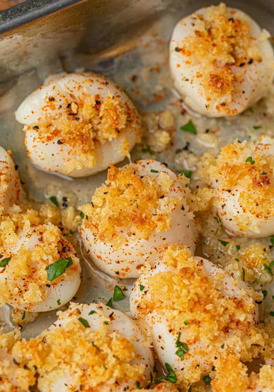 Baked Scallops Baked Scallops