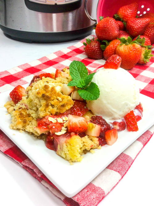 Strawberry Dump Cake Strawberry Dump Cake