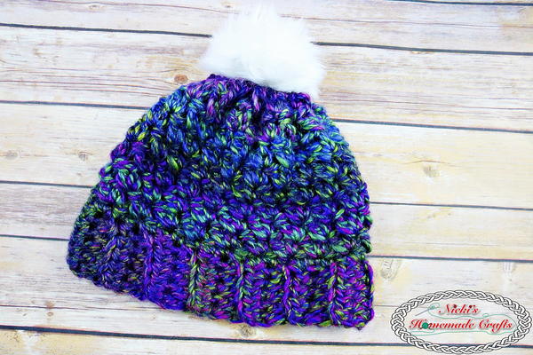 How to Quickly Crochet a 30 Minute Kaleidoscope Beanie