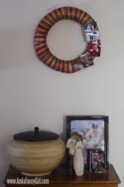 Photo Display Wreath