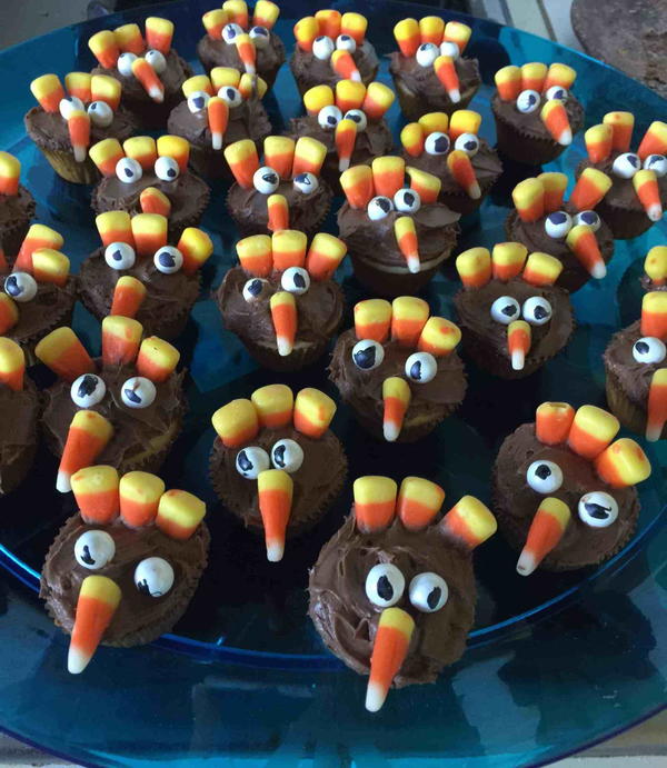 Turkey Cupcakes Turkey Cupcakes
