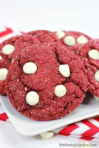Red Velvet Cake Mix Cookies Red Velvet Cake Mix Cookies