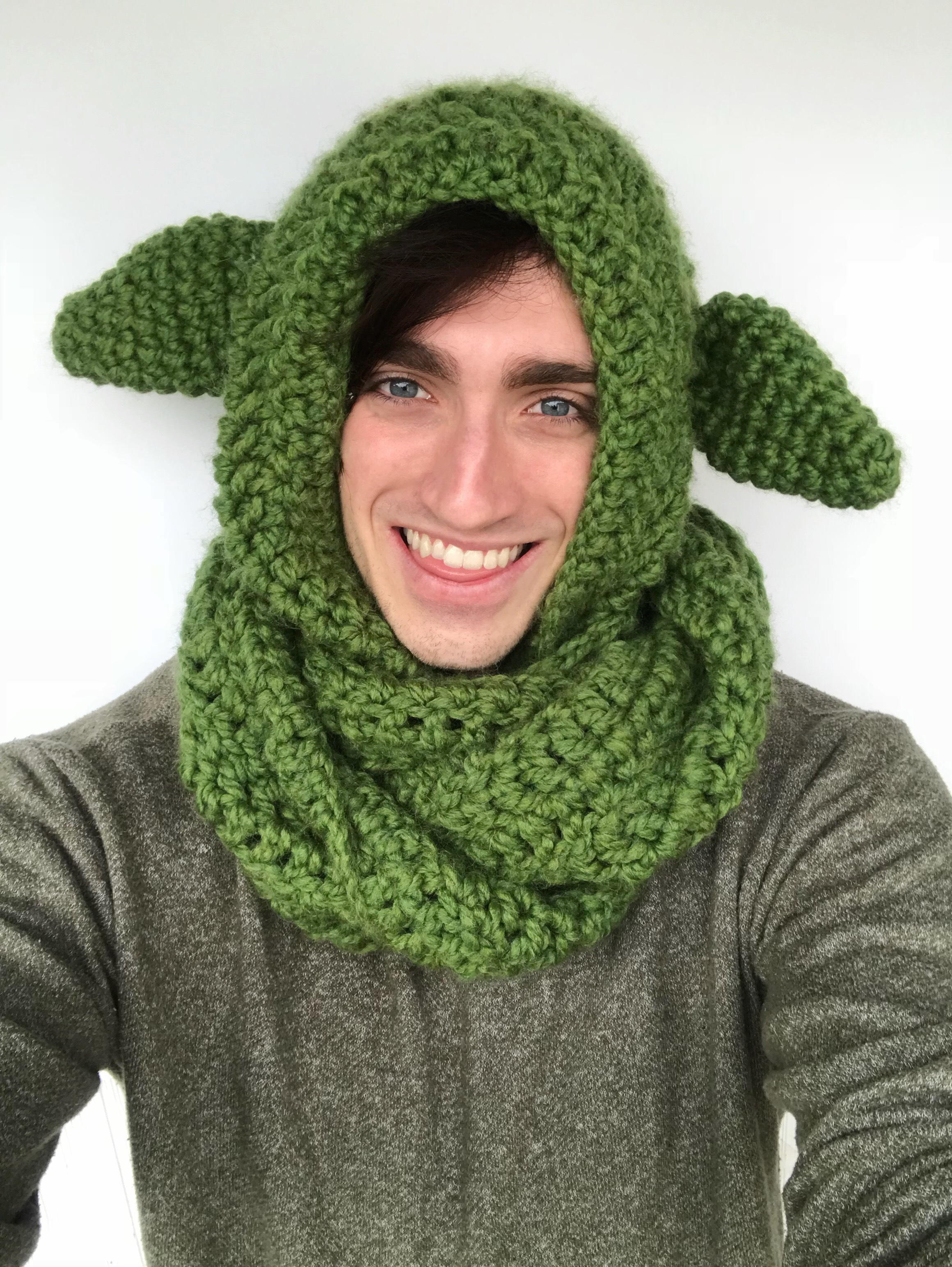 crochet scoodie