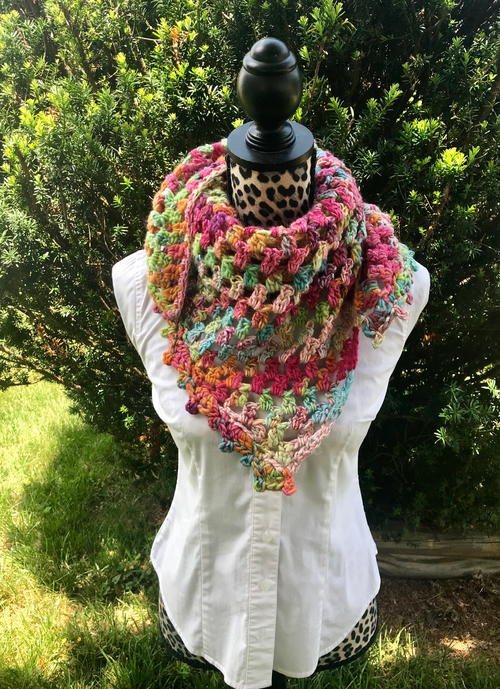 Bubblegum Shawlette Bubblegum Shawlette