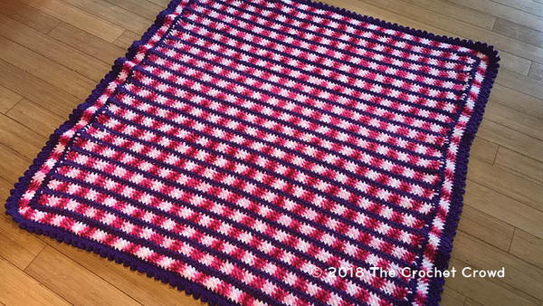 Sweet Pink Crochet Blanket Pattern Sweet Pink Crochet Blanket Pattern