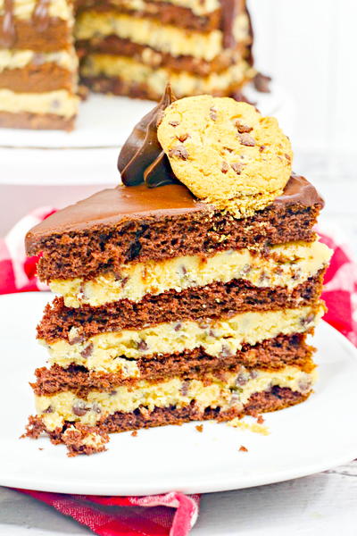 Cookie Dough Cake Cookie Dough Cake