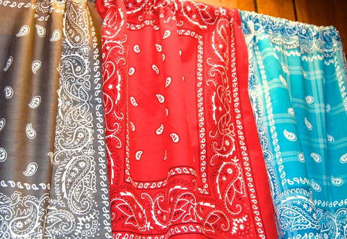 Cowboy DIY Kitchen Curtains Cowboy DIY Kitchen Curtains