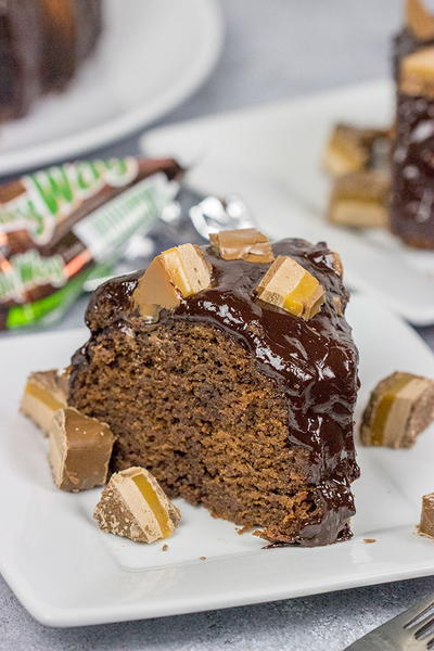 Milky Way Bundt Cake Milky Way Bundt Cake