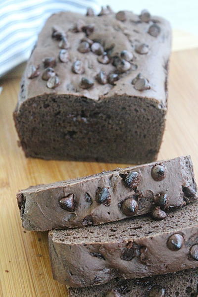 Three Ingredient Chocolate Quick Bread Three Ingredient Chocolate Quick Bread
