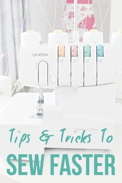 How to Sew Faster How to Sew Faster