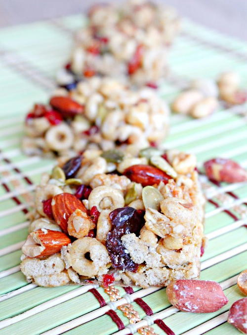 Healthy Cheerio Bars Healthy Cheerio Bars