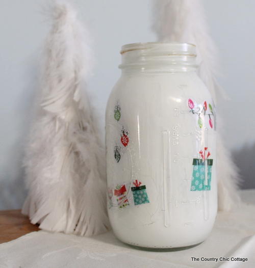Christmas in a Mason Jar Decoration Christmas in a Mason Jar Decoration