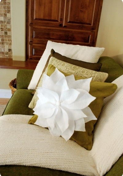 Poinsettia Pillows Poinsettia Pillows
