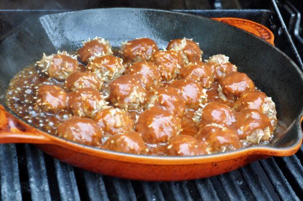 Porcupine Meatballs on the Grill Porcupine Meatballs on the Grill