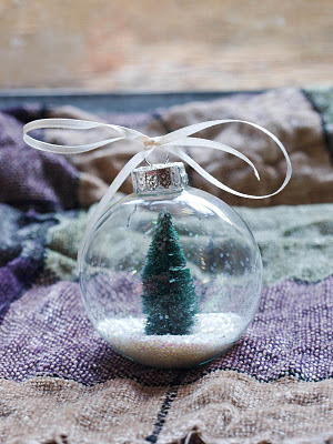 Snow Globe Ball Ornament Snow Globe Ball Ornament