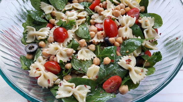 Greek Fresh Pasta Salad Greek Fresh Pasta Salad