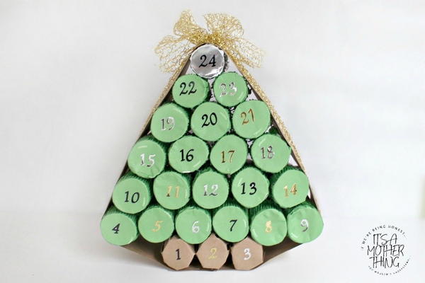 Adorable Toilet Paper Roll Advent Calendar Adorable Toilet Paper Roll Advent Calendar