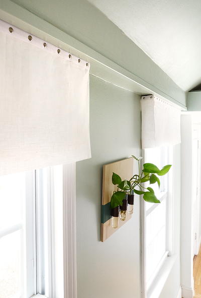 Easy DIY No-Sew Window Valance Easy DIY No-Sew Window Valance