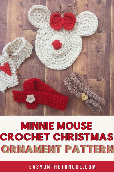 Minnie Mouse Christmas Ornament Minnie Mouse Christmas Ornament