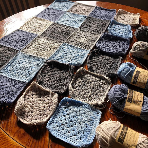 Mateos Granny Square Blanket Mateo's Granny Square Blanket