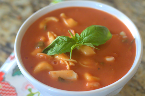 Tomato Basil Tortellini Soup Tomato Basil Tortellini Soup