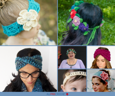 70+ Crochet Headband Patterns