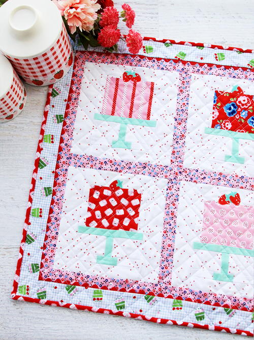 Bakery Window Mini Quilt Bakery Window Mini Quilt