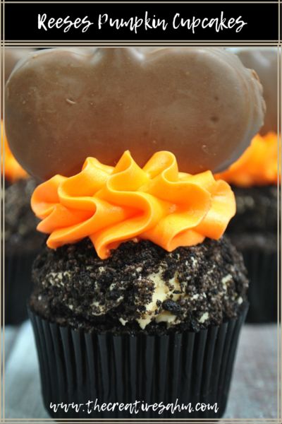 Reeses Pumpkin Cupcakes Reese's Pumpkin Cupcakes
