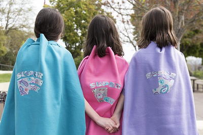 No-Sew DIY Superhero Capes No-Sew DIY Superhero Capes