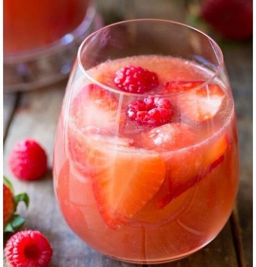Strawberry Rose Sangria Strawberry Rose Sangria