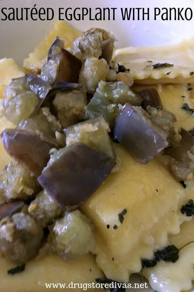 Sauted Eggplant With Panko Sautéed Eggplant With Panko