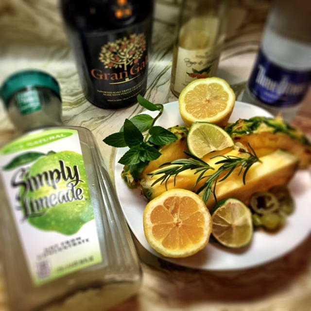 Frozen Spicy Pineapple Margaritas Frozen Spicy Pineapple Margaritas