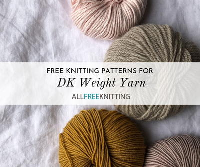 Free DK Weight Knitting Patterns