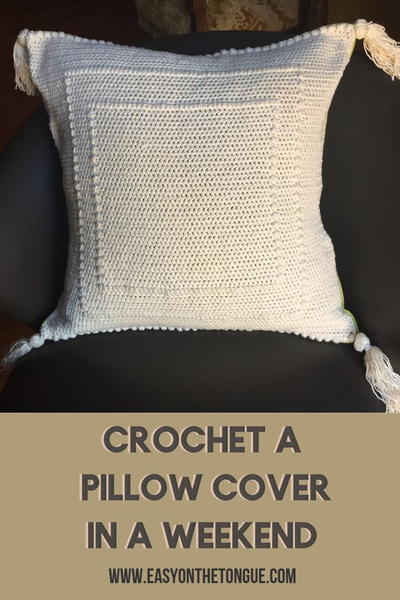Easy Elegant Pillow Cover