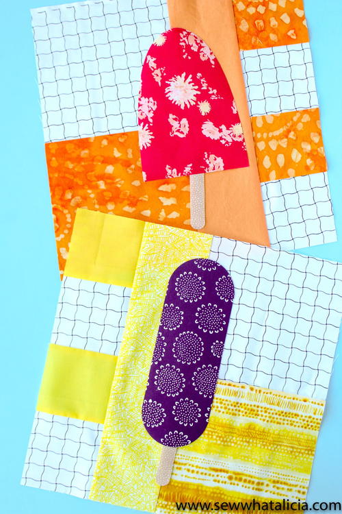 Cute Summer Quilt Block Pattern Cute Summer Quilt Block Pattern