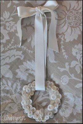 Little Button Wreath Little Button Wreath