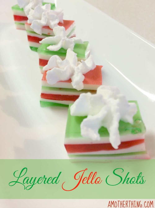 Layered Jello Shots Layered Jello Shots
