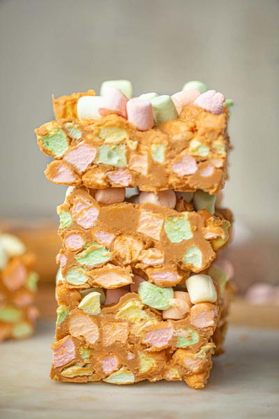 Peanut Butter Confetti Squares 