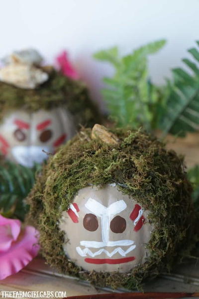 Moana Inspired Kakamora Pumpkins Moana Inspired Kakamora Pumpkins