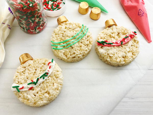 Rice Krispies Edible Christmas Ornaments Recipe Rice Krispies Edible Christmas Ornaments Recipe