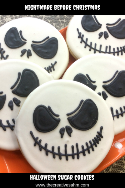 Nightmare Before Christmas Halloween Sugar Cookies Nightmare Before Christmas Halloween Sugar Cookies