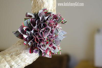 Punch Fabric Wreath Punch Fabric Wreath