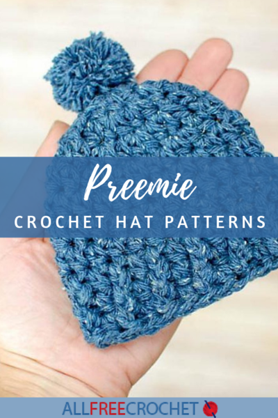 64 Preemie Crochet Hat Patterns
