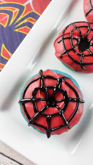 Spider-Man Webslinger Donuts Spider-Man Webslinger Donuts