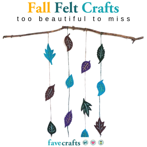 16 Fall Felt Crafts Too Beautiful to Miss