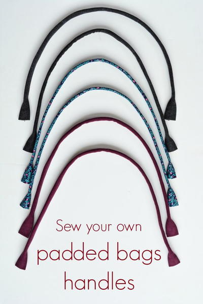 How to Sew Your Own Padded Fabric Bag Handles How to Sew Your Own Padded Fabric Bag Handles