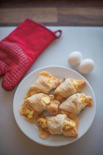 Egg and Cheese Croissant Rolls Egg and Cheese Croissant Rolls